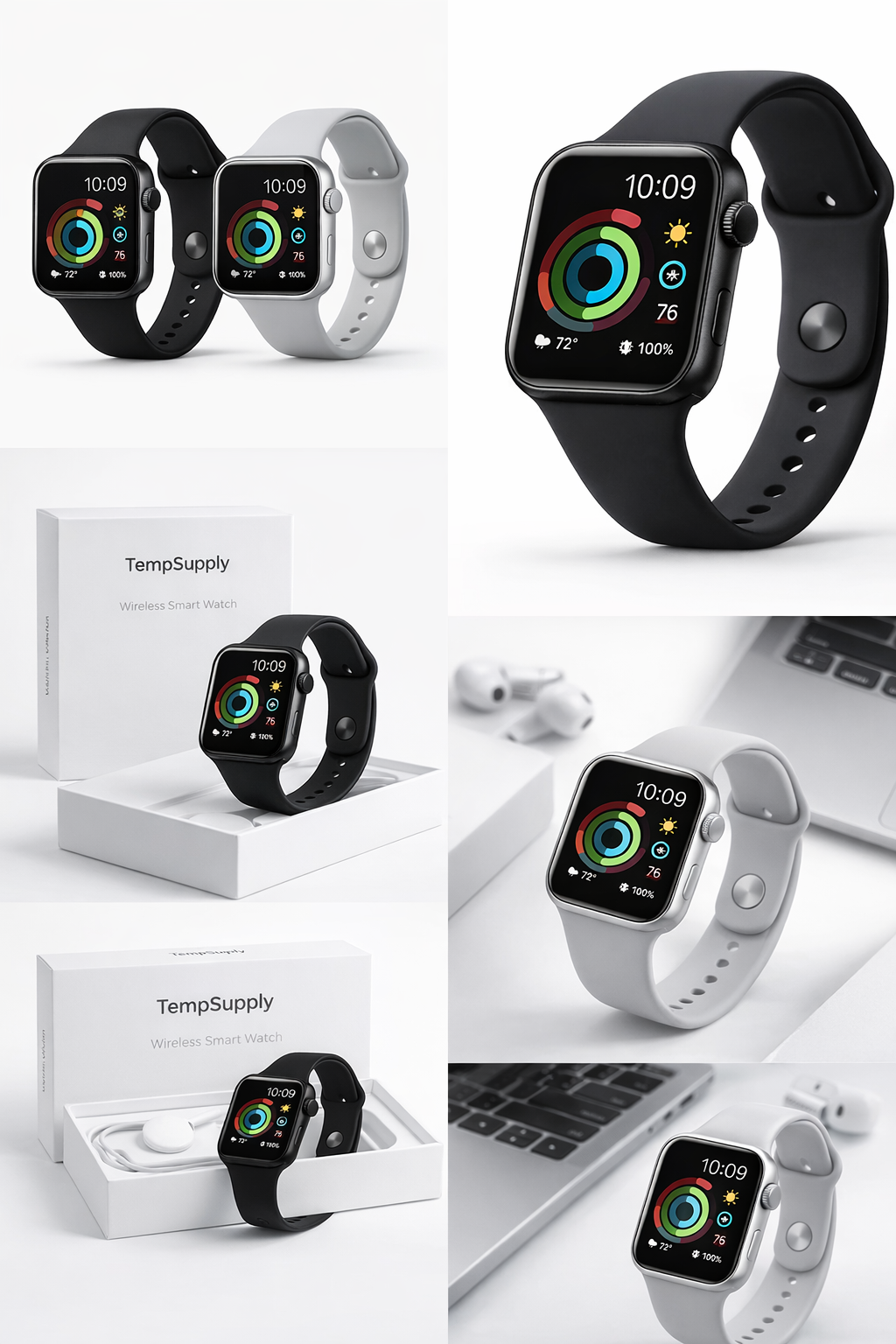 Wireless Smart Watch – Fitness & Daily Use